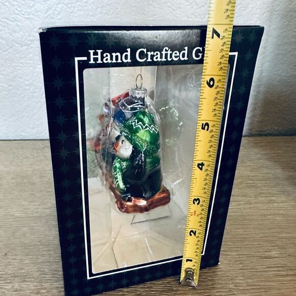 Christopher Radko Penguin Family Christmas Holiday Glass Ornament - Picture 3 of 4